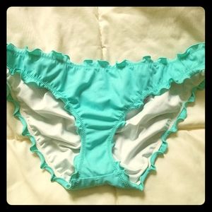 Victoria's Secret Ruffle Cheeky Bikini Bottom